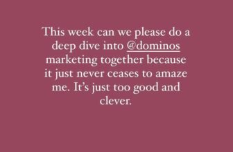 Domino’s Advertising Chat with Kate Trumbull, SVP of Model and Product Innovation