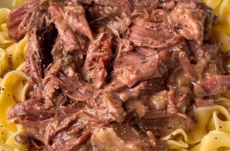 BEEF AND NOODLES – The Southern Girl Cooks