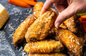 Garlic Parmesan Hen Wings – The Keep At Dwelling Chef
