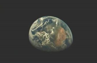 The secretive X-37B area airplane snapped this image of Earth from orbit