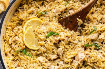 Lemon Rooster and Orzo – The Keep At House Chef