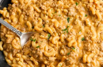 Selfmade One Pot Cheeseburger Macaroni (Stovetop)