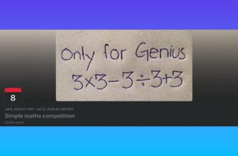 A faux Fb occasion disguised as a math downside has been considered one of its high posts for six months