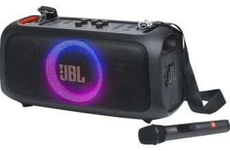 The JBL PartyBox Speaker With Constructed-in Lights and Wi-fi Mic Is at Its Lowest Value of the Yr