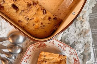 BUTTERSCOTCH PECAN BLONDIES – The Southern Girl Cooks