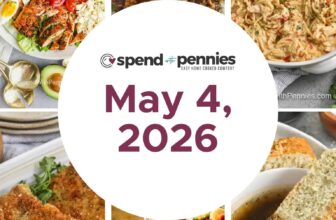 Weekly Meal Plan Could 4, 2026