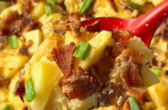 Mississippi Mud Potatoes Recipe (Loaded Potato Casserole)